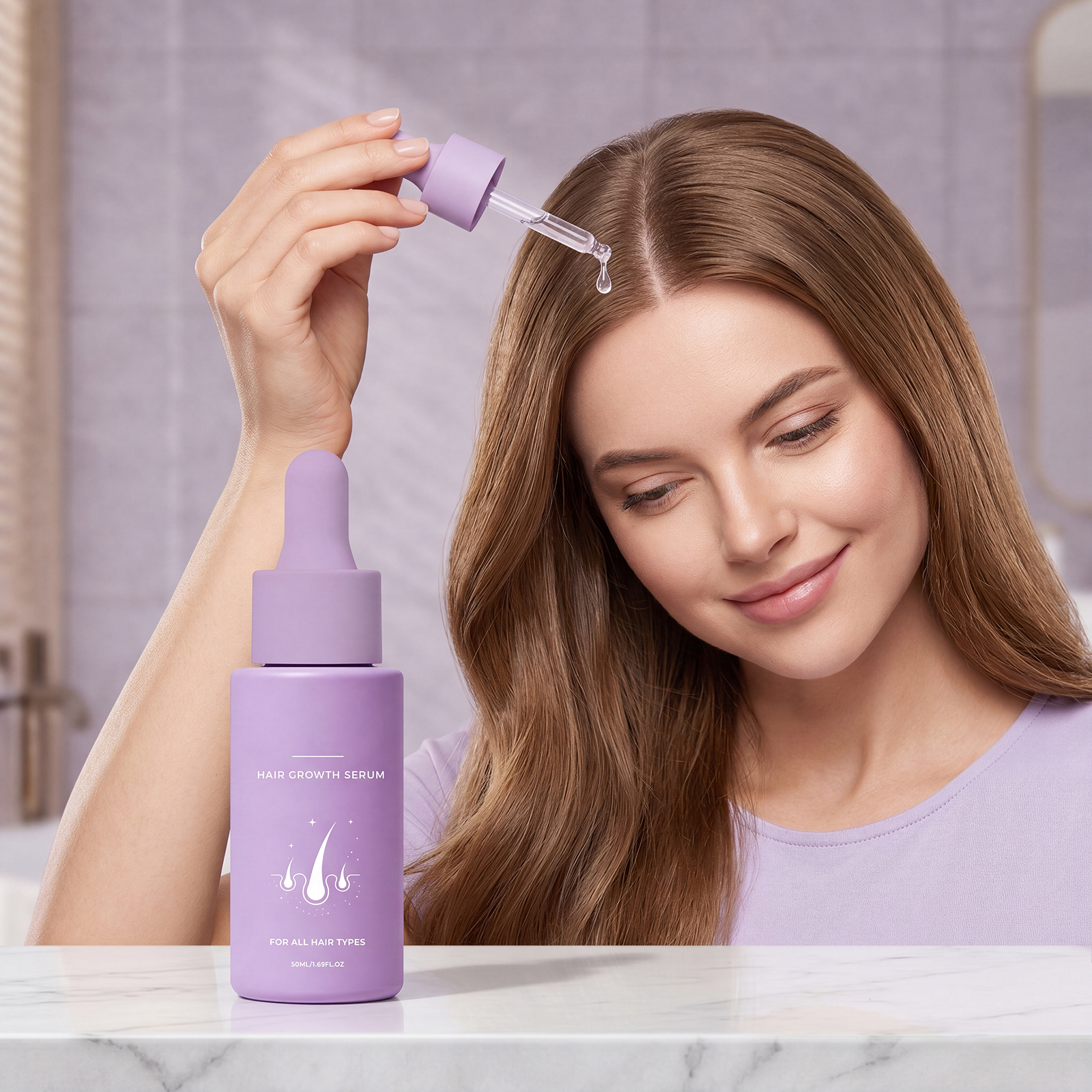Strengthening Volumizing Hair Care Essence Nourish Scalp Hair Refreshing Non Greasy Popular Cross Border Item