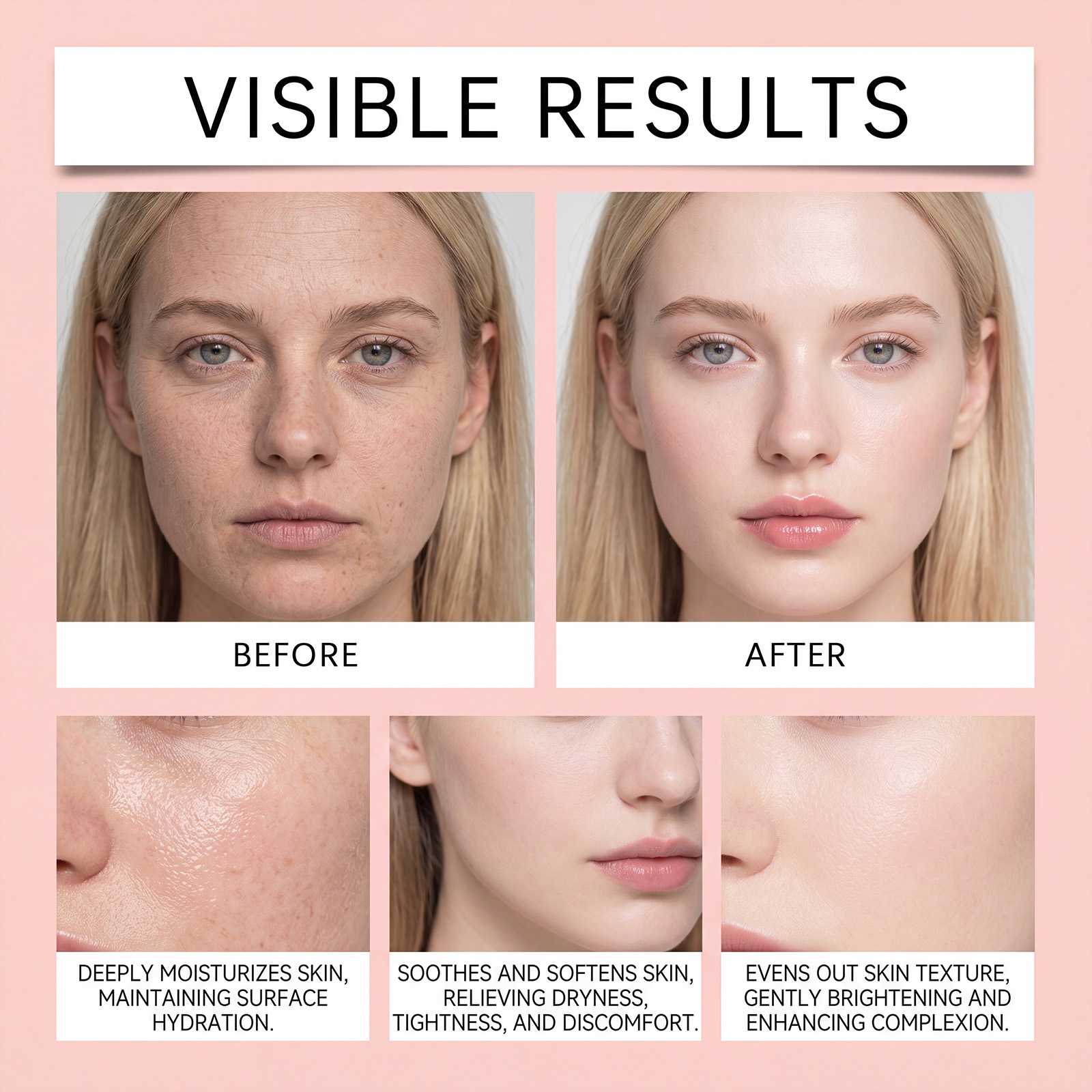 Facial Patch Soft Moisture Lock Light Breathable Firm Adhere Long Last Hydrate Eye Face Dual Use