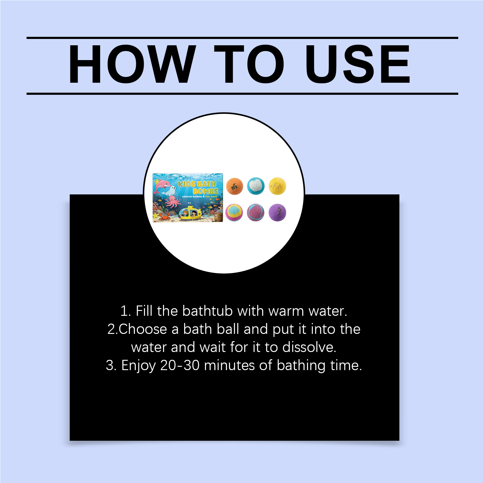 Fun Surprise Bath Bomb Mild Cleansing Skin Care Interesting Easy Rinse Body Bath