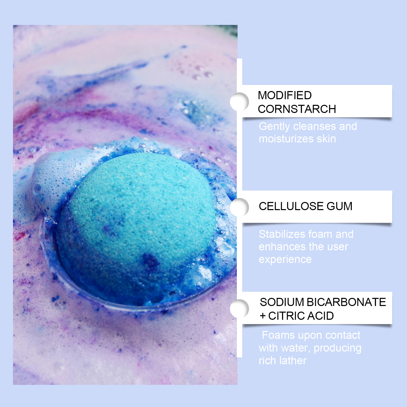 Fun Surprise Bath Bomb Mild Cleansing Skin Care Interesting Easy Rinse Body Bath