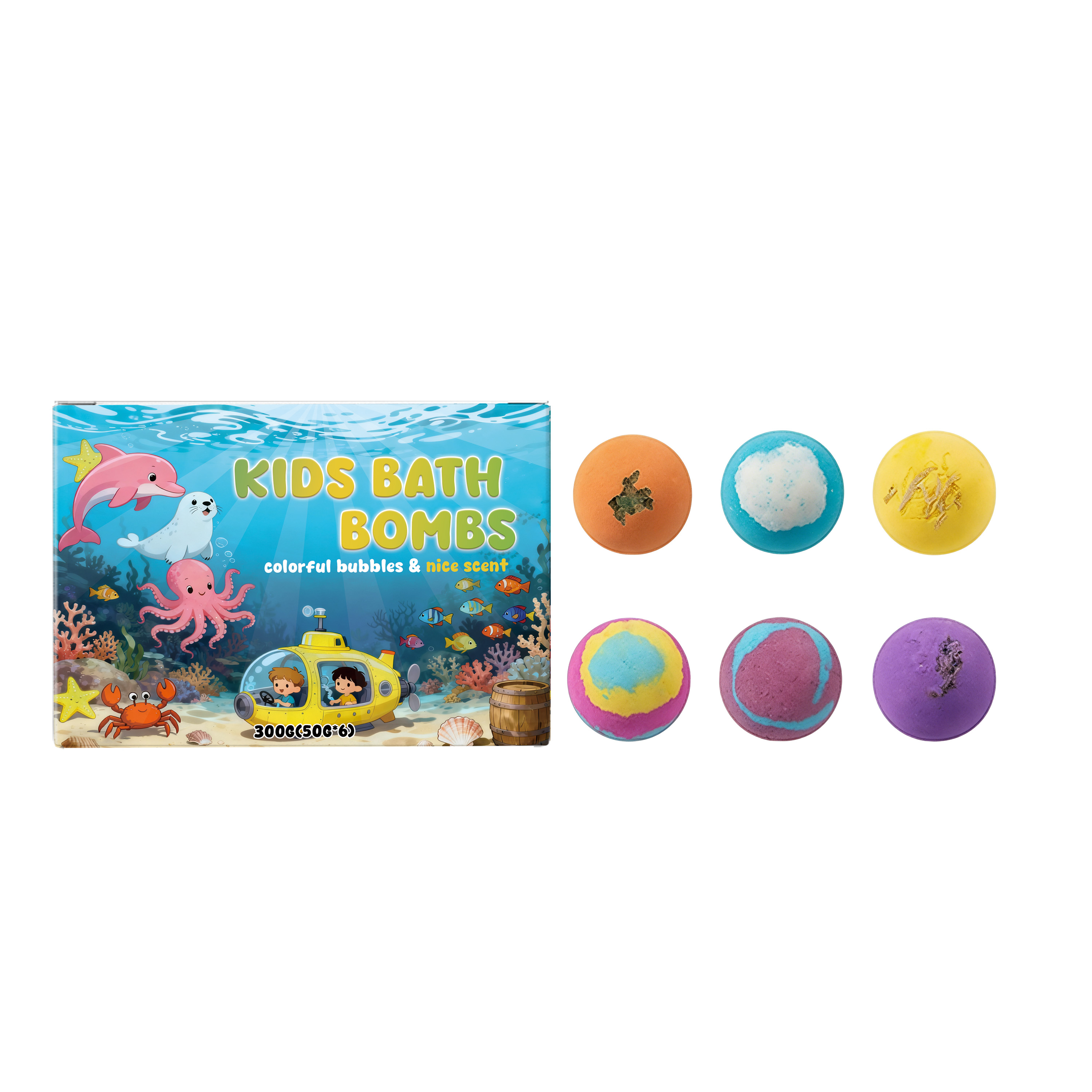 Fun Surprise Bath Bomb Mild Cleansing Skin Care Interesting Easy Rinse Body Bath