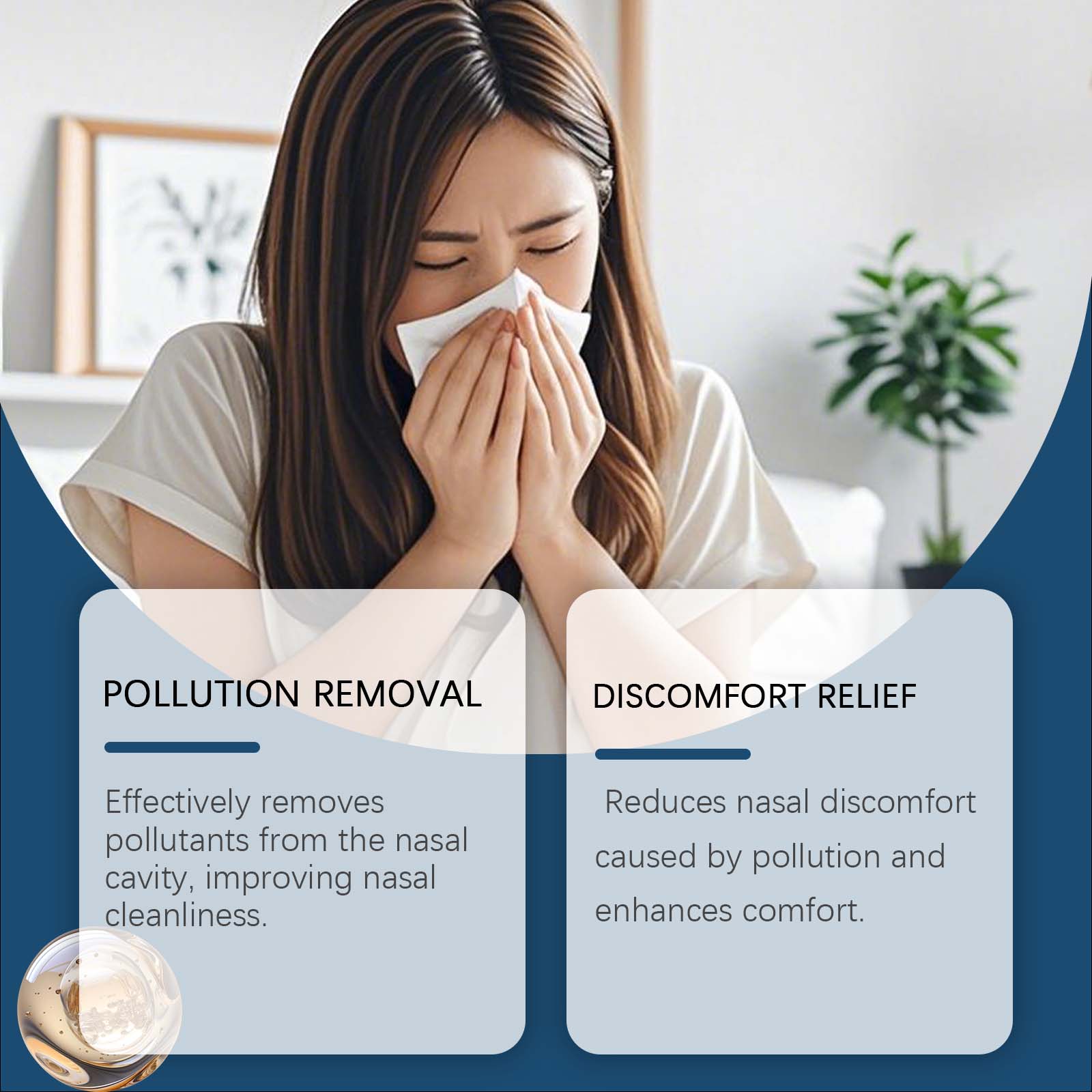 Nose Gentle Cleansing Spray Mild Ingredients Daily Nourishing Care Nasal Comfort Nursing Spray