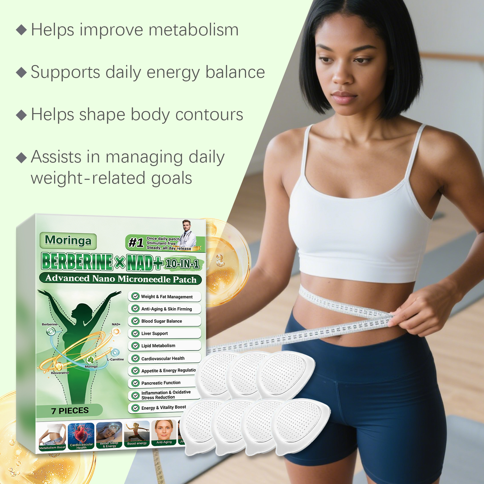 Body Care Patch Comfort Skin Friendly Daily Convenient Light Protect Skin Gentle External Body Care Patch