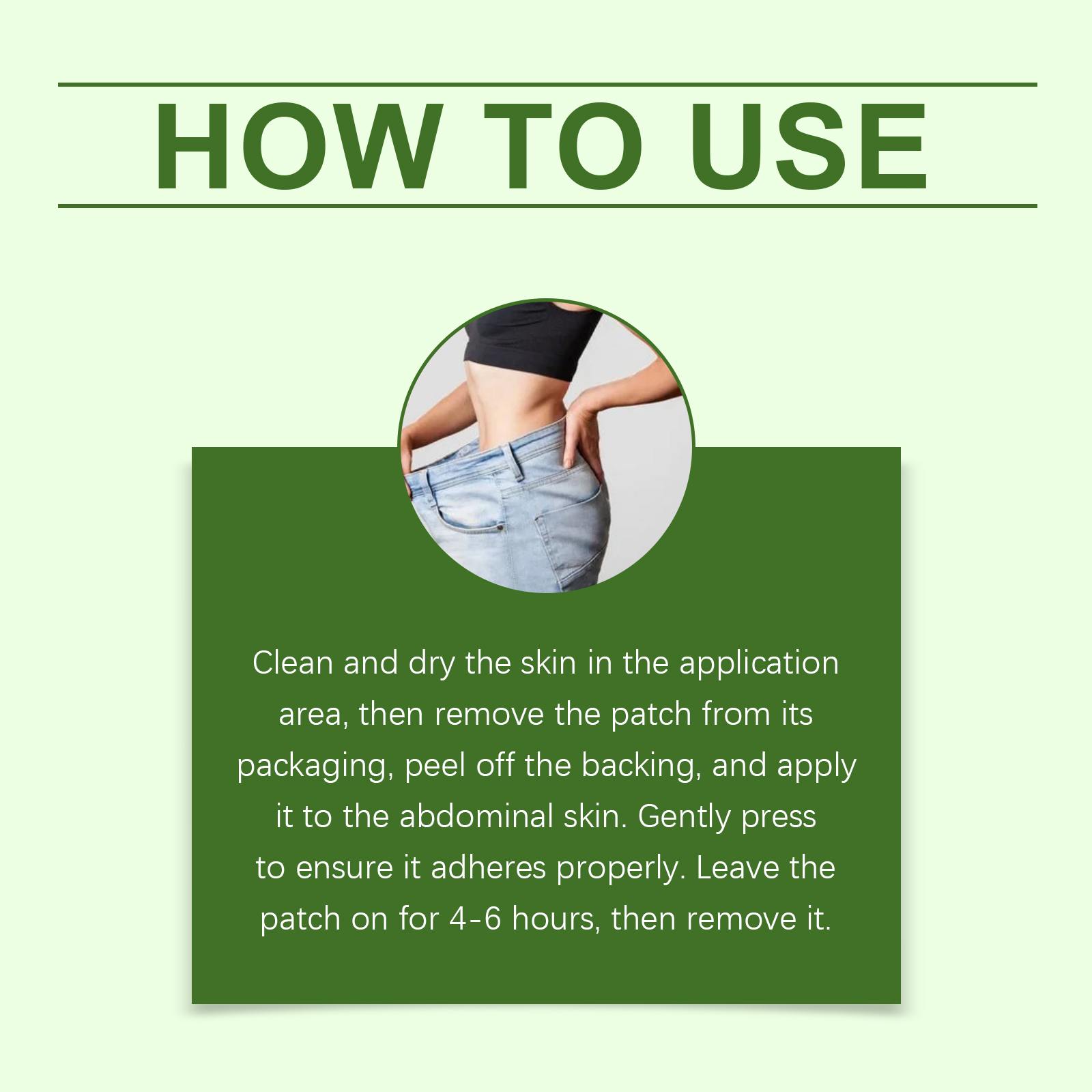 Body Care Patch Comfort Skin Friendly Daily Convenient Light Protect Skin Gentle External Body Care Patch