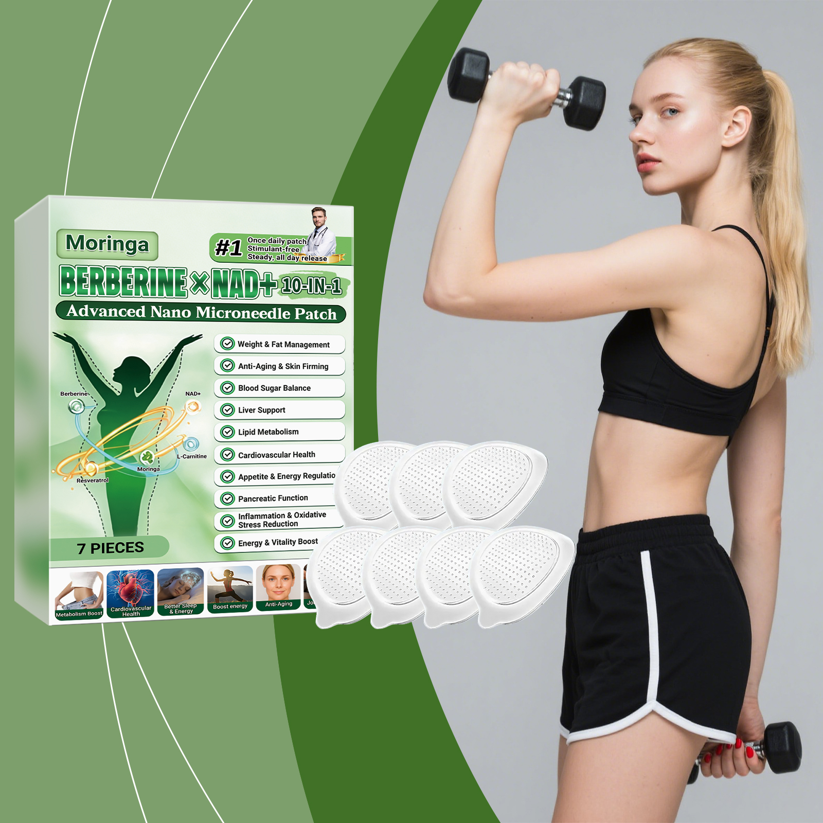 Body Care Patch Comfort Skin Friendly Daily Convenient Light Protect Skin Gentle External Body Care Patch