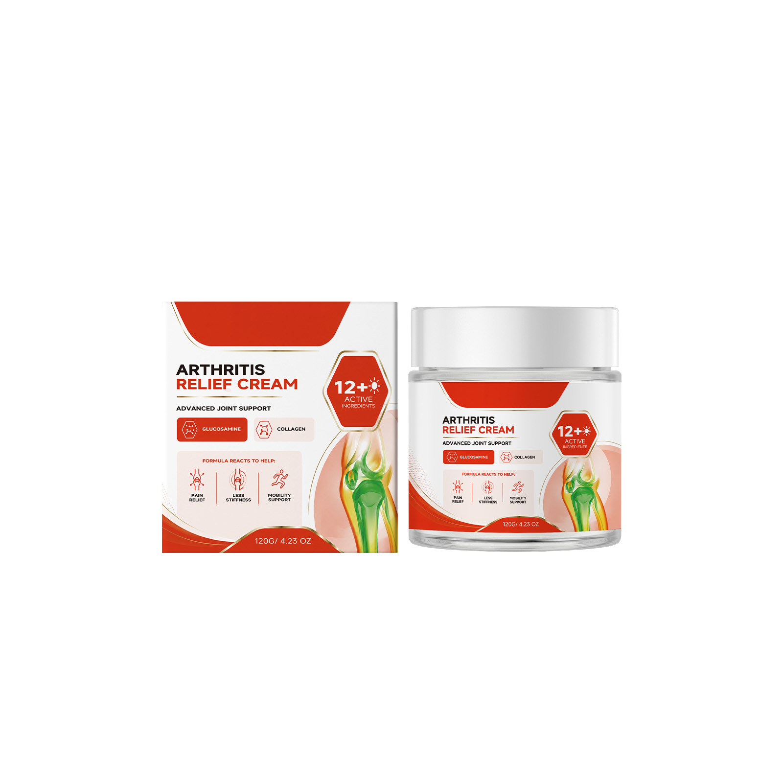 Joint Comfort Cream Mild Nourishing Cool Breathable Soft Light Elbow Shoulder Knee Daily Apply Massage