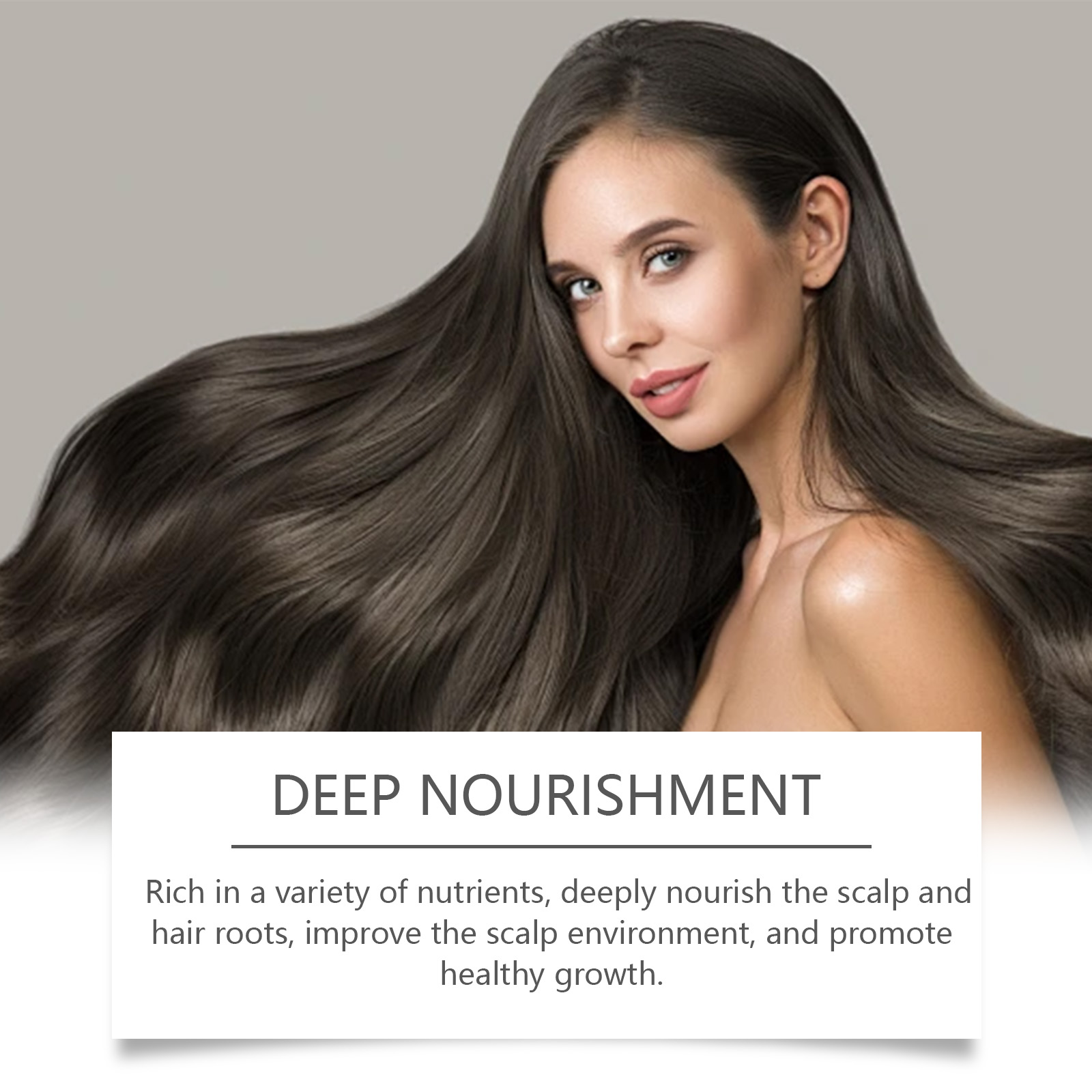 Hair Care Essence Nourishes Hair Follicles Improves Hair Texture Moisturizes Scalp Revitalizes Shiny Tresses