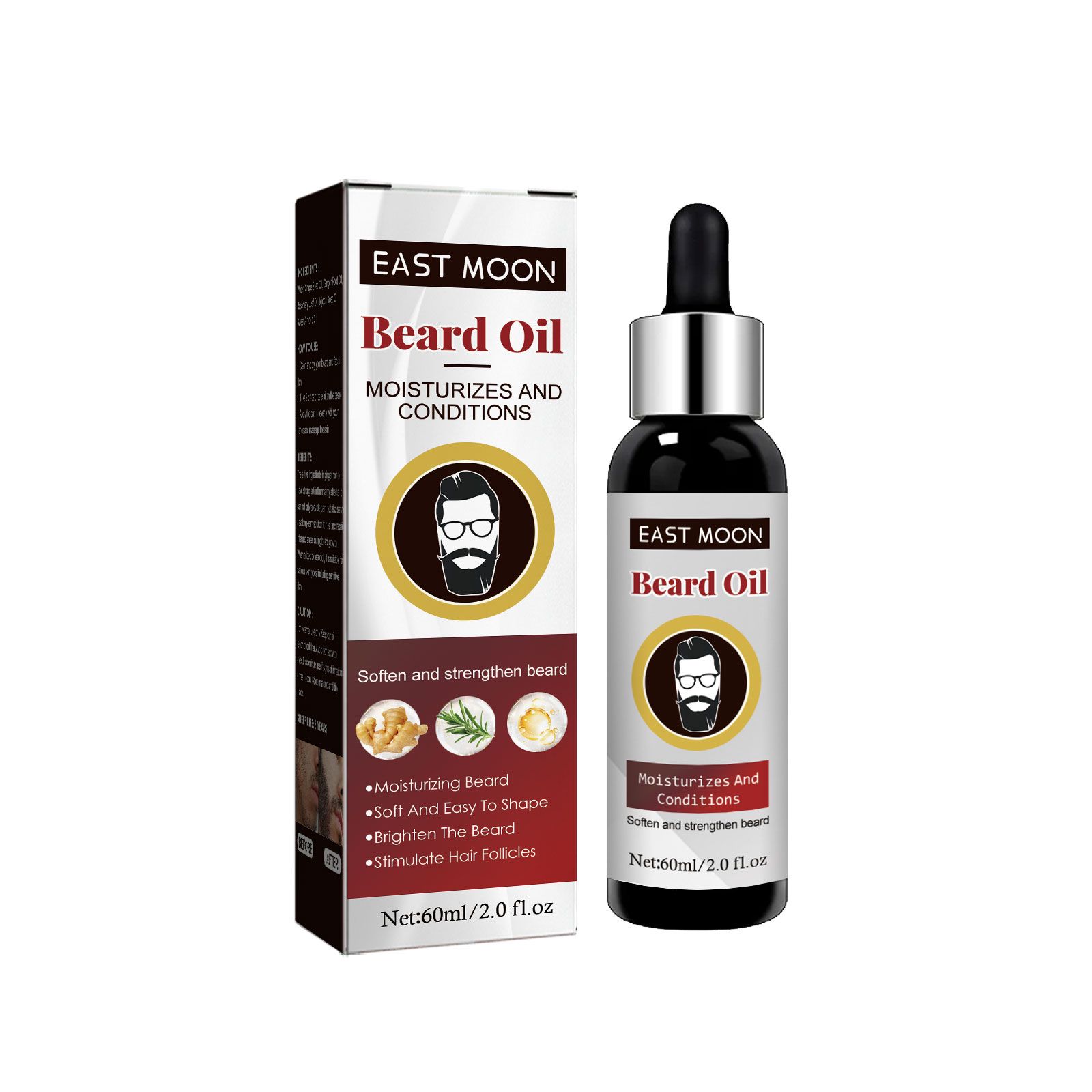 Beard Care Oil For Men Nourishing Strengthening And Softening Daily Grooming Treatment