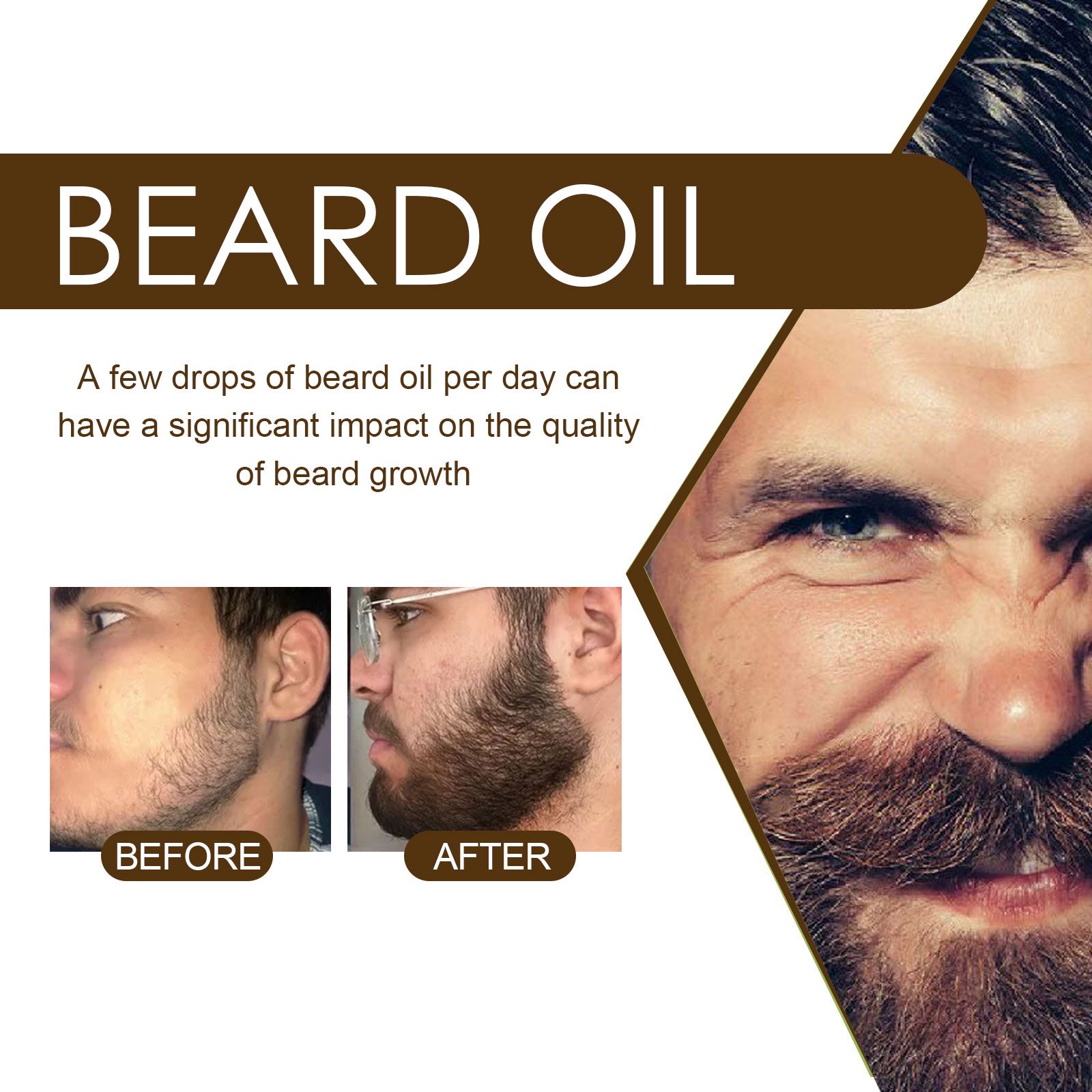 Beard Care Oil For Men Nourishing Strengthening And Softening Daily Grooming Treatment