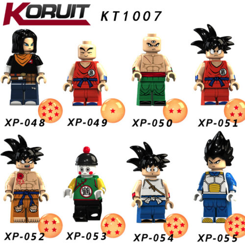 8PCS Dragon Ball Minifigure Fit Lego Building Block Toy UK