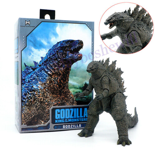 Neca Godzilla King Monster Action Figure 7' Model Toy Set Deluxe Collection Gift