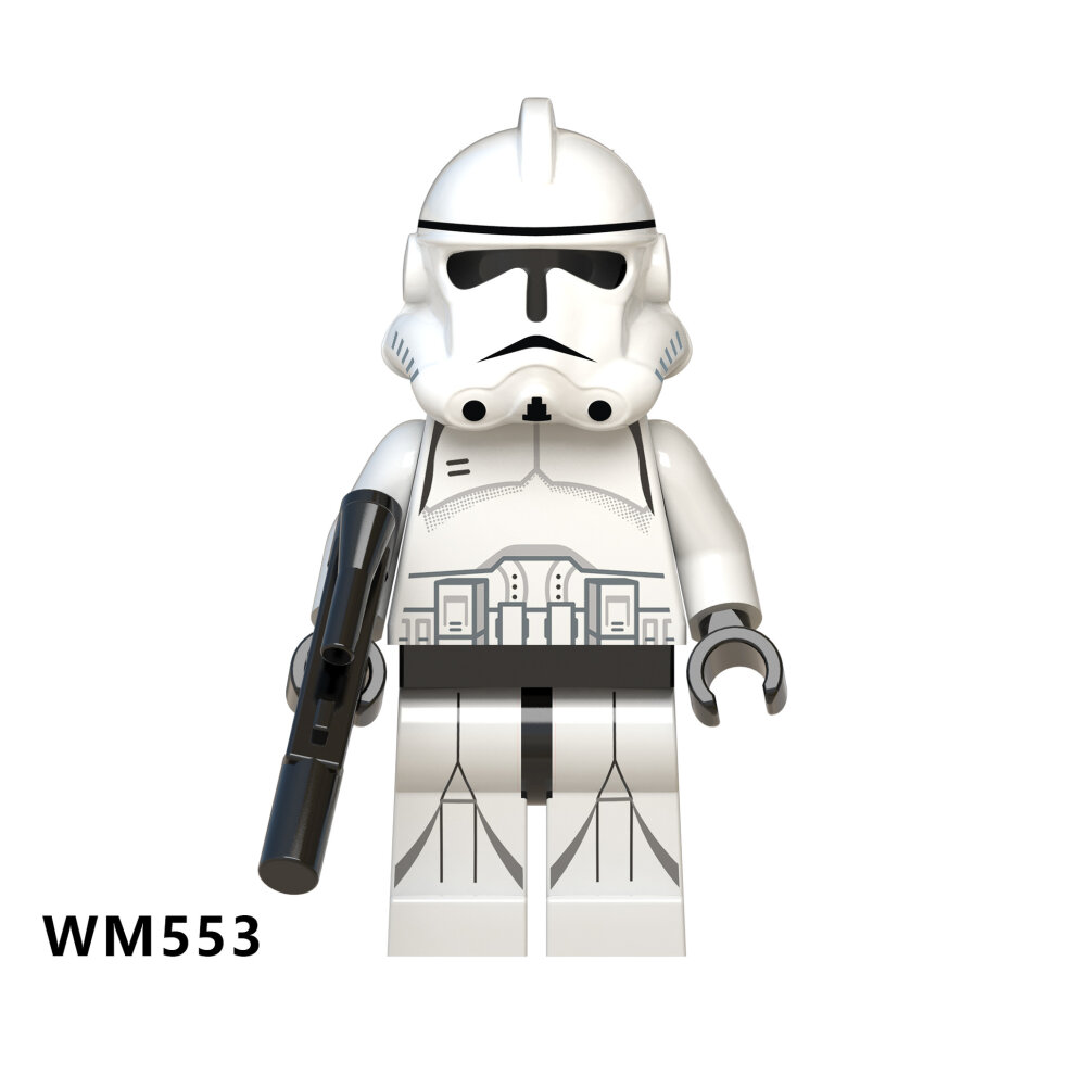 8PCS Star Wars Blocks clone trooper Figures Compatible LEGO
