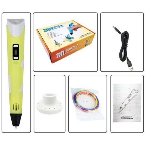 (Purple) 3D Doodle Art Printing Pen