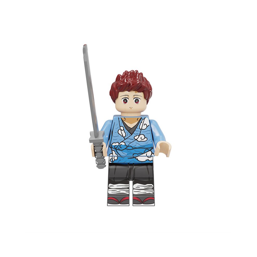 Building Block Minifigures Toys Demon Slayer Fit Lego 8PCS