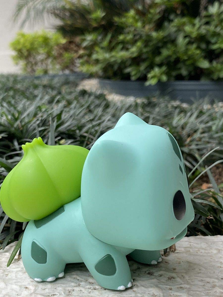 Funko Pop Action Figure Toys Pokémon Anime Games Bulbasaur Vinyl Figures Summer Convention Collection Models Doll Home Office Desk Decoration Christmas Gift for Cartoon Fans