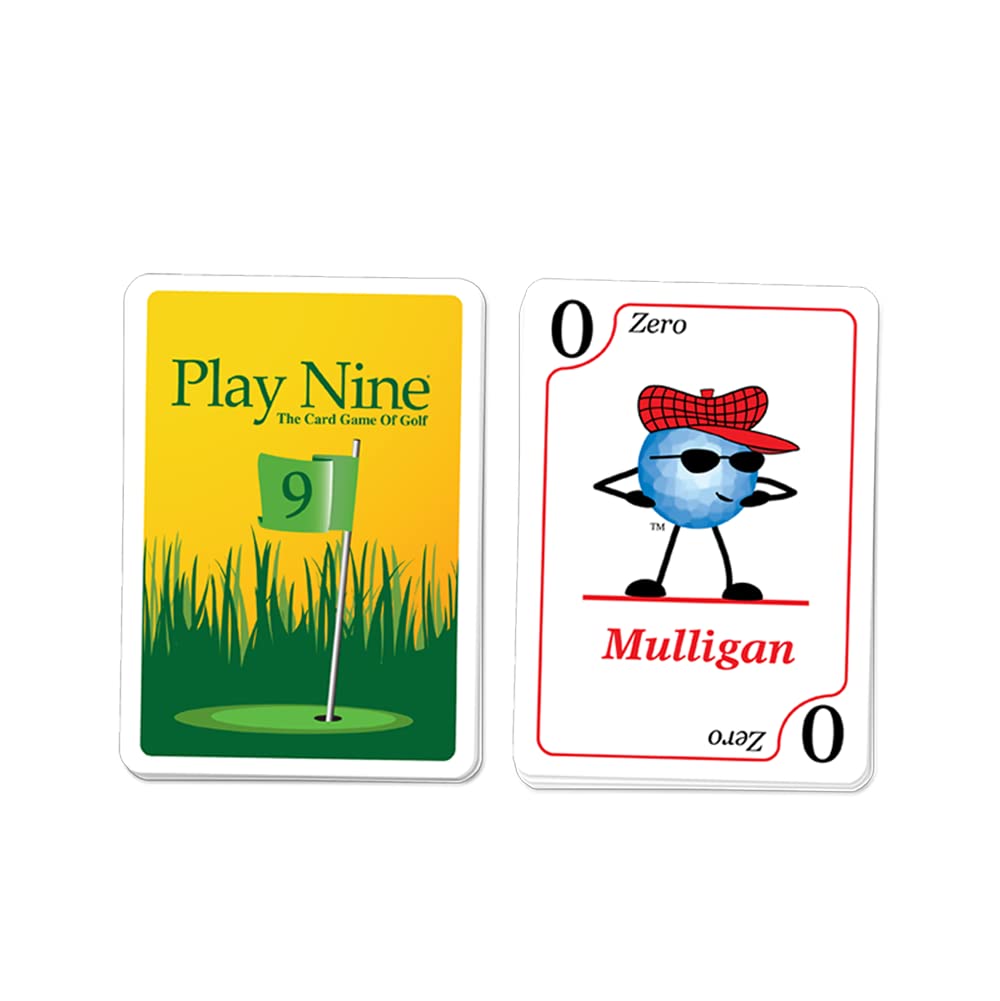 Family Party Card Game Play Nine The Card Game of Golf Traditional Family Friendly Party Game Toys Board Game for Adults Teens and Kids English Version