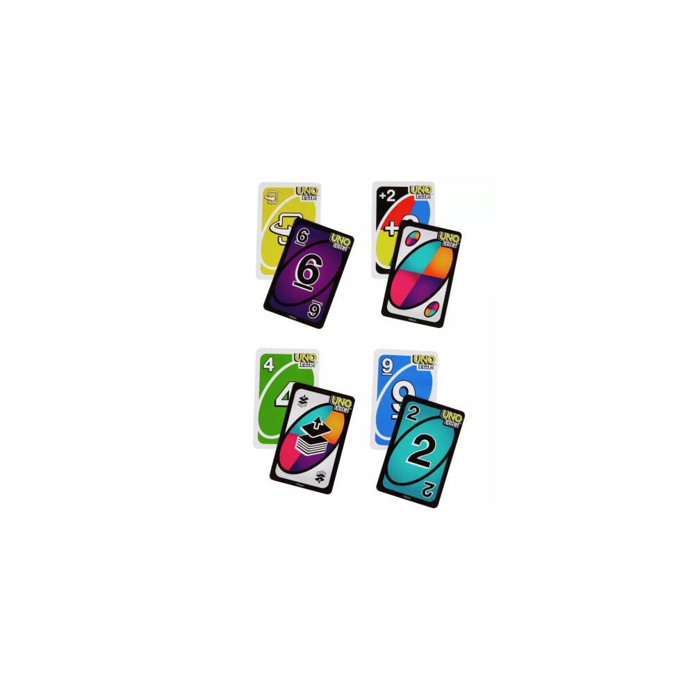 UNO FLIP Family Card Game Board Games for Family Party Game Night Great Christmas Gift for Kids 7 Year Olds and Up