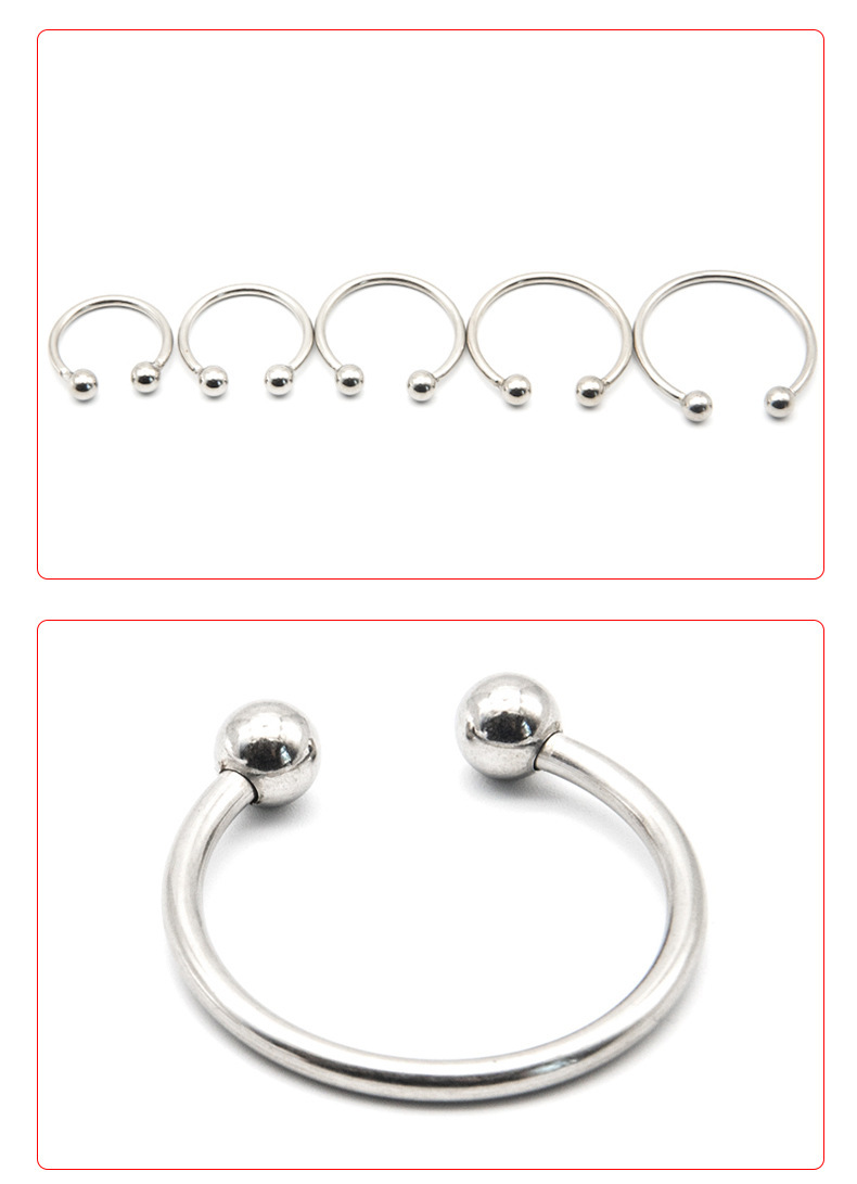 (30mm) Metal Cock Ring Delay Ring Glans Dick Ring Stainless Steel Sex Toy For Men Penis Longer Harder Stronger Erection