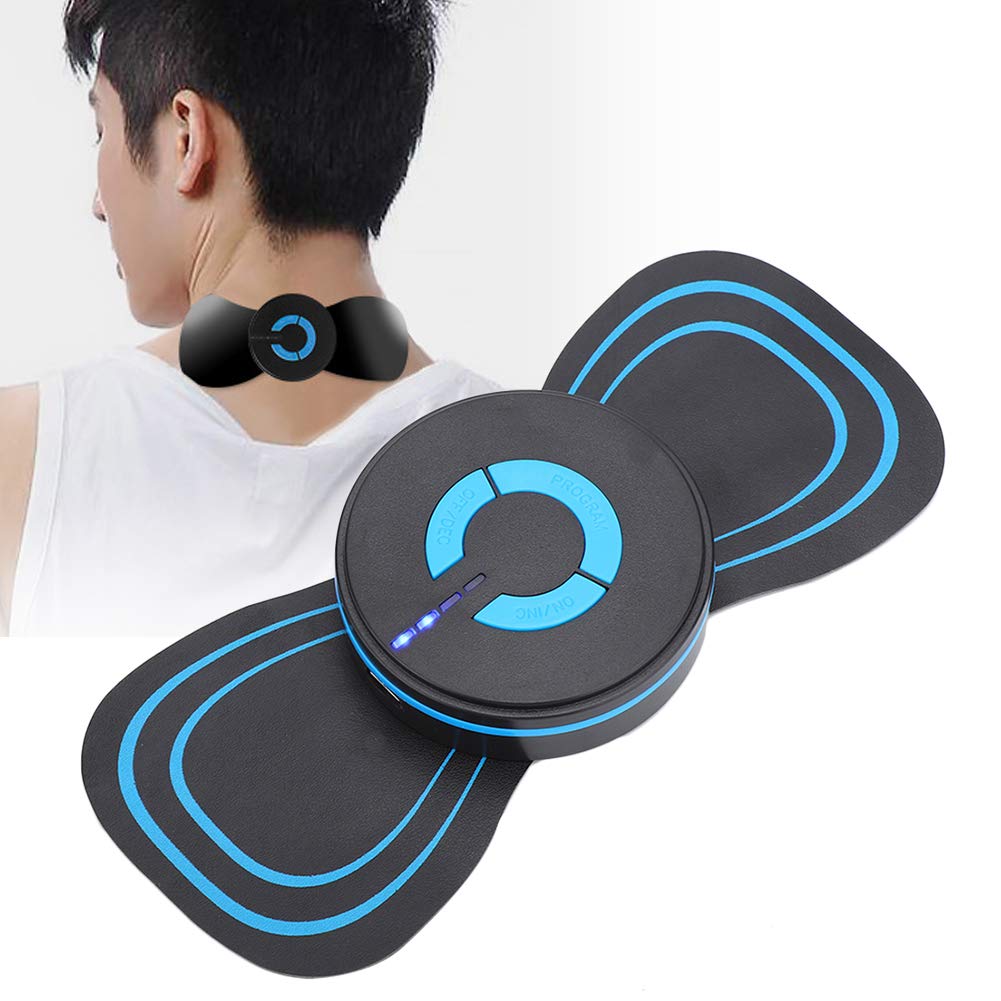 Portable EMS Massager Mini Neck Massager Electric Muscle Stimulator