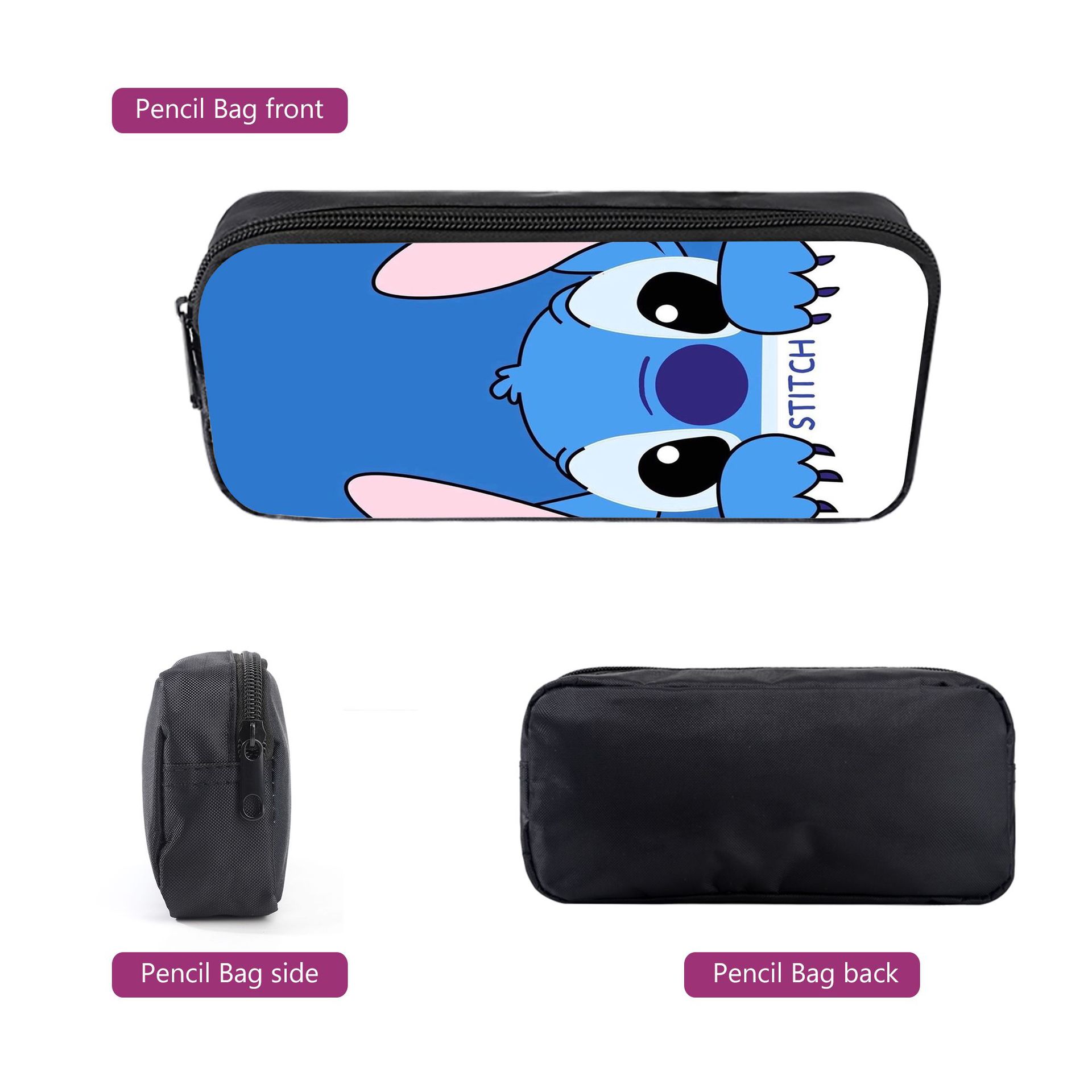 Stitch School Backpack for Boys Childrens Backpacks Cartoons High Capacity School Bag