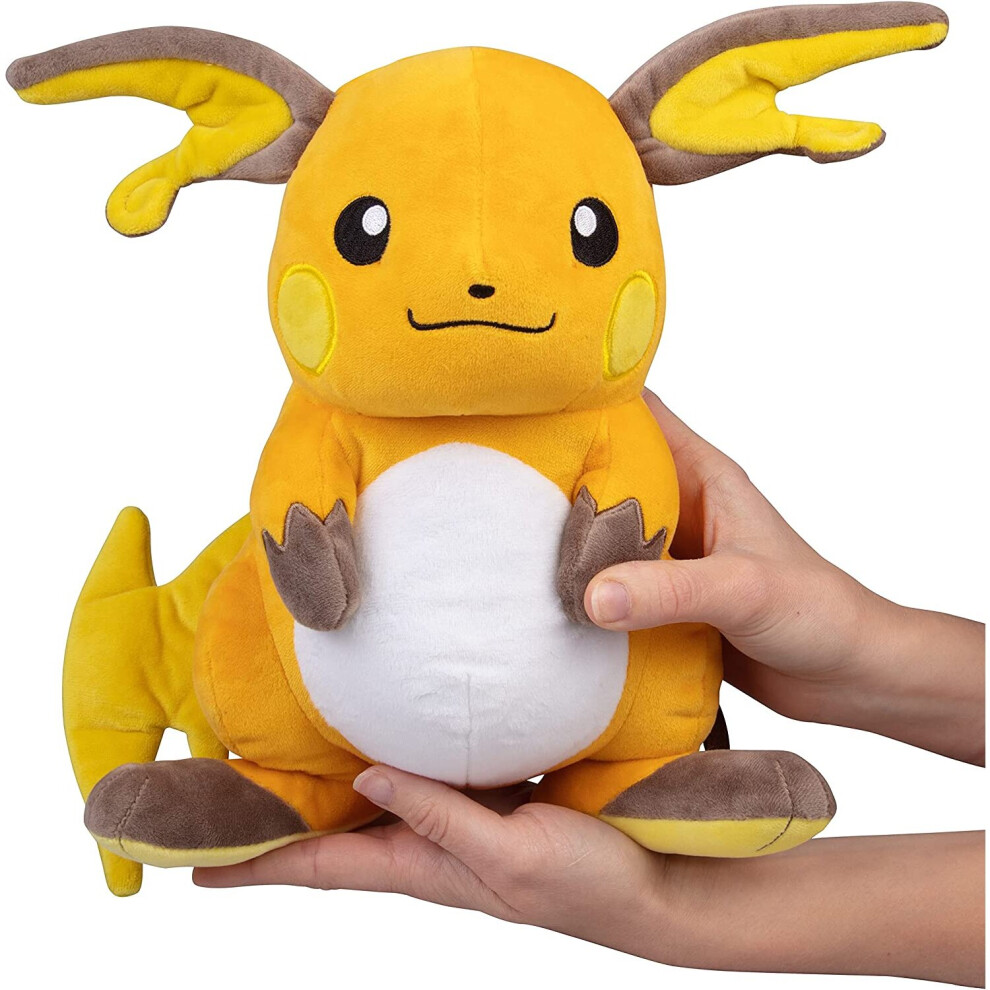 Pokémon Raichu Plush Stuffed Animal Toy Large 12in