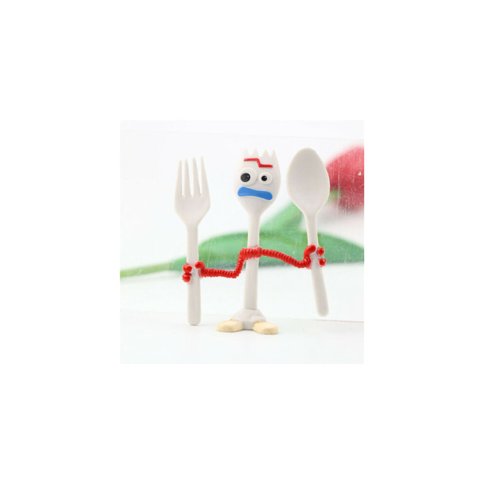 7PCS PIXAR ATOY STORY 4 WOODY JESSIE BUZZ FORKY ACTION FIGURE KID TOY