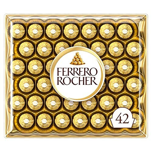 Ferrero Rocher Pralines, Chocolate Hamper Valentines Day, Easter, Gift Box, Whole Hazel