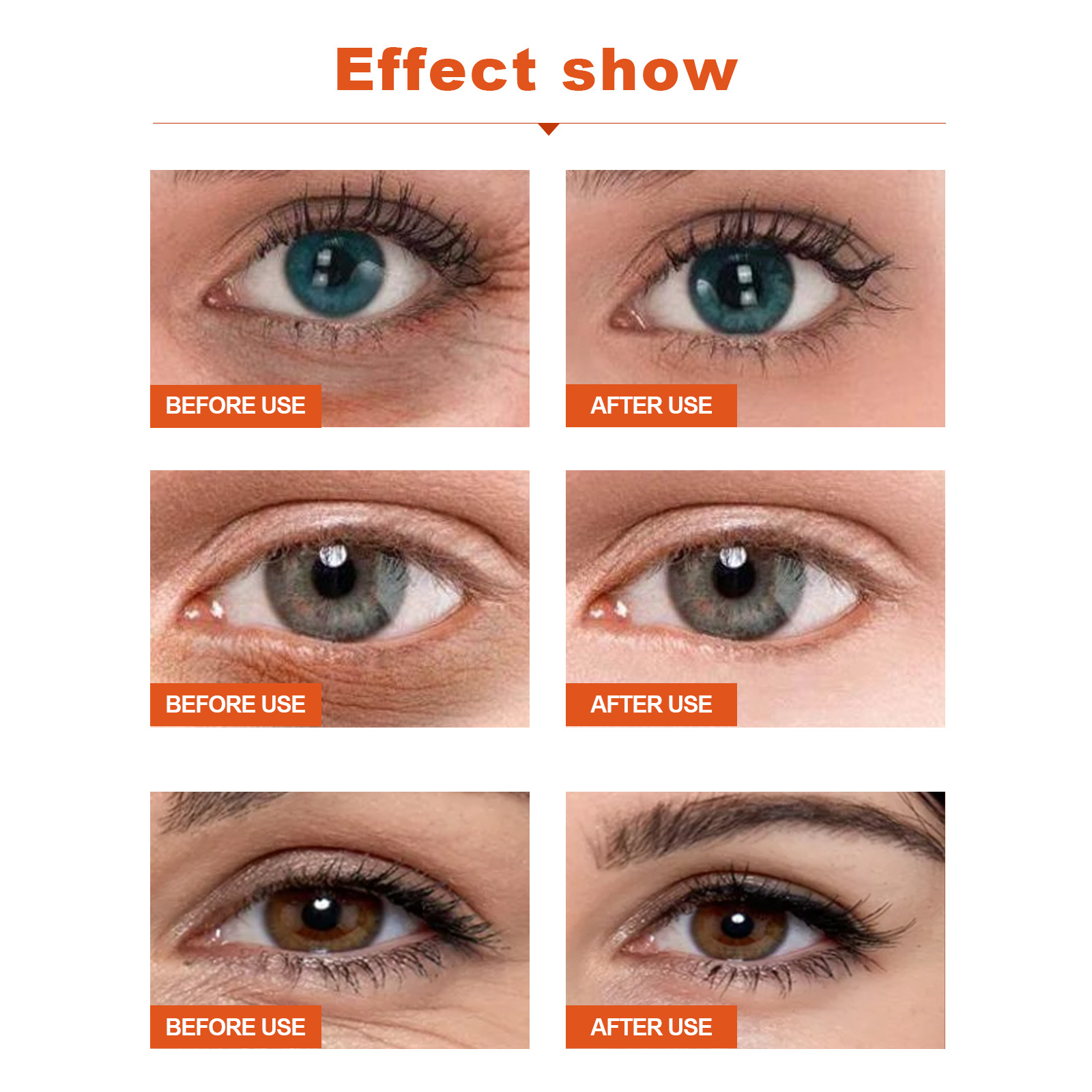 EELHOE Anti Wrinkle Eye Cream Removal Eliminate Puffiness Lines Tightening Lifts Lighten Dull Eyes Care