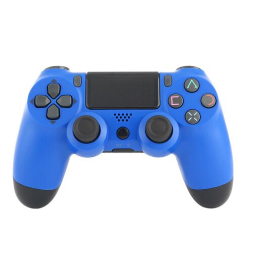 (Blue) Wireless Game Controller Gamepad Bluetooth For PS4 Black Joystick DualShock 4