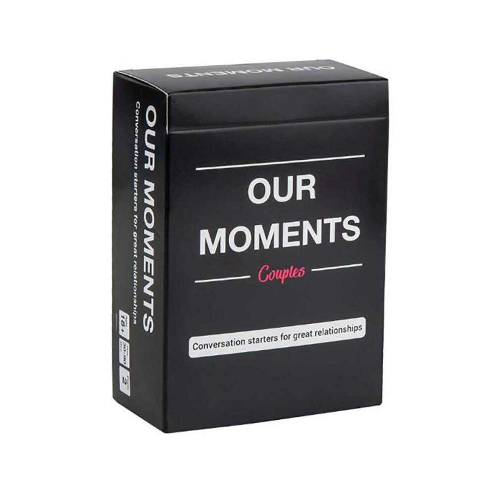 Our Moments Card Couples Funny Game Conversation Starters for Great Relationship