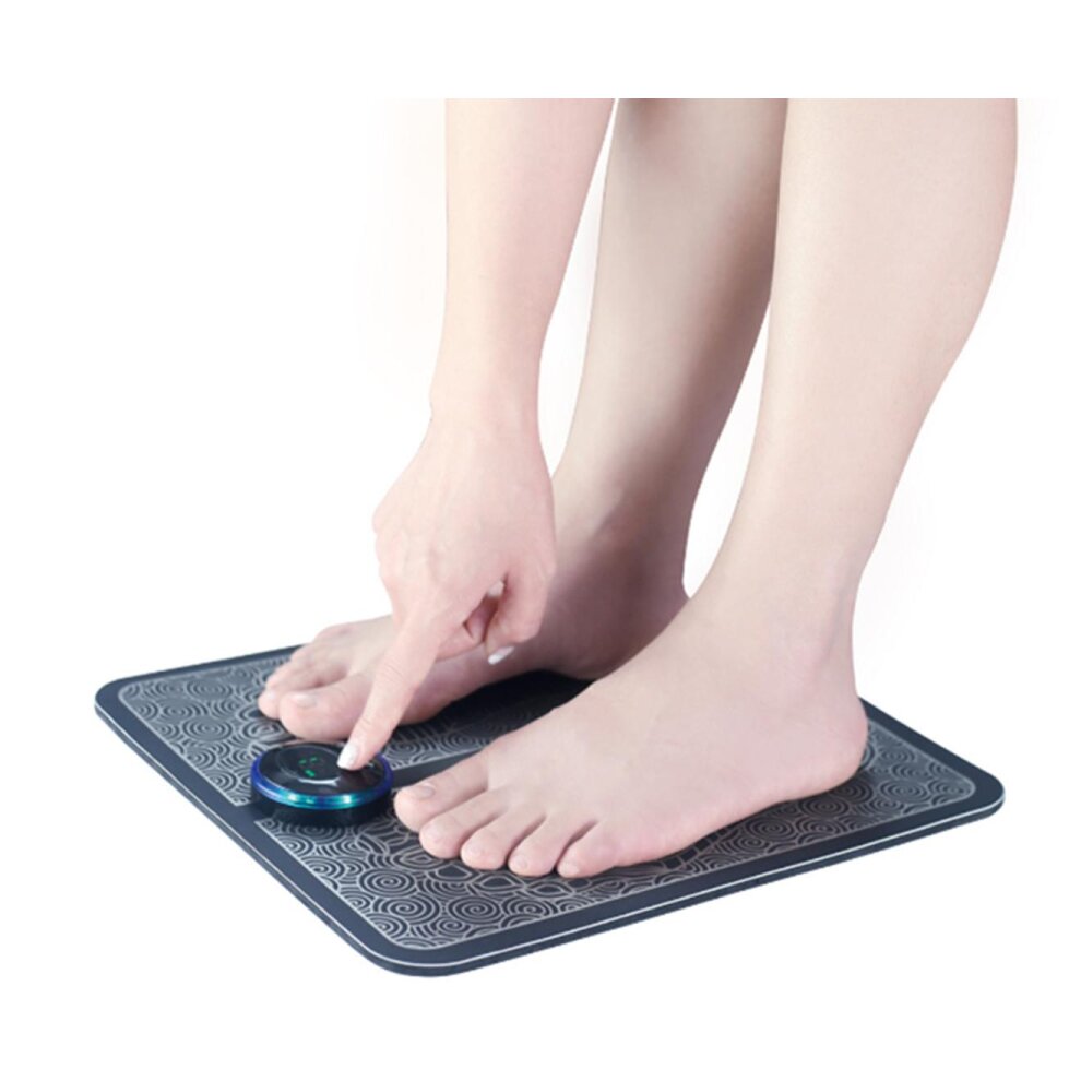 Household EMS Foot Stimulator Massager Portable Pulse Foot Bioelectric Massager Foot Acu