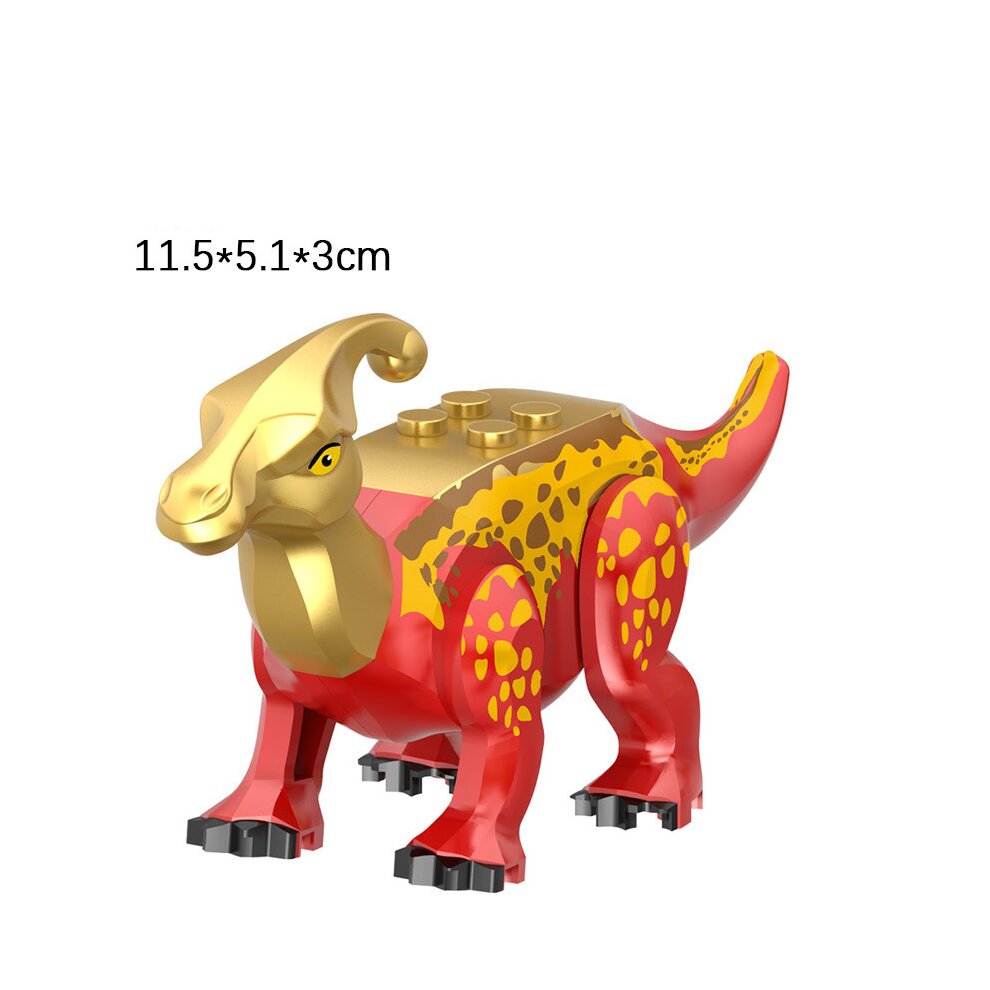 8PCS Raptor Tyrannosaurus rex Building Block Minifigures Toys Fit Lego