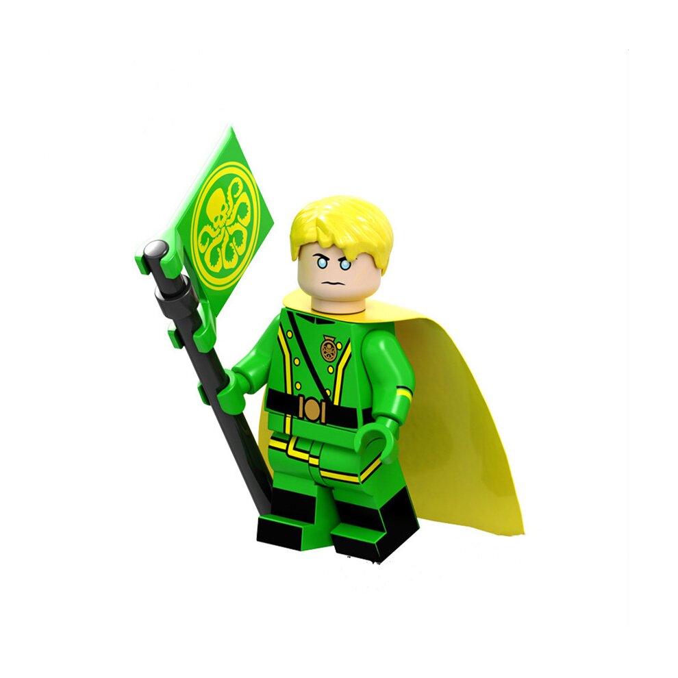 Minifigures Hydra Doctor Octopus Series 8 Pcs Minifigs Building Blocks Kit Compatible with Lego Kids Action Figure Doll Toys Cake Toppers Figures Birthday Party Decoration Supplies Girls Boys Christmas Surprise Gifts
