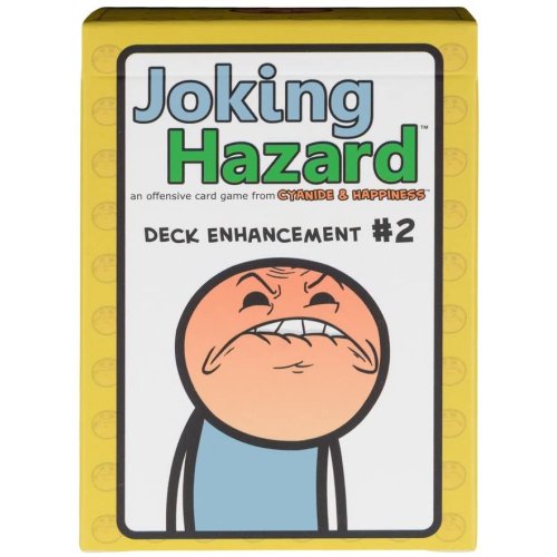 Card Game Joking Hazard Deck Enhancement Expansion Party Games Board Games Best Gift Stocking Filler Present for Adults Teens Age 17+
