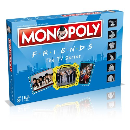 Monopoly Friends the TV Series Edition Board Game Card Games Family Party Game Winning Moves Fun Trading Game New Sealed Christmas Gift