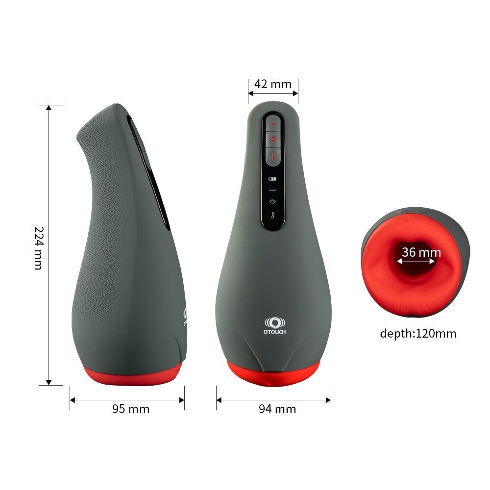 Sex Toys for Men Male Masturbator Oral Cup Adult Intimate Toys Male Vibrator Automatic Sex Machine Magic Massager with Vibrating Constant Heating Sucking Function
