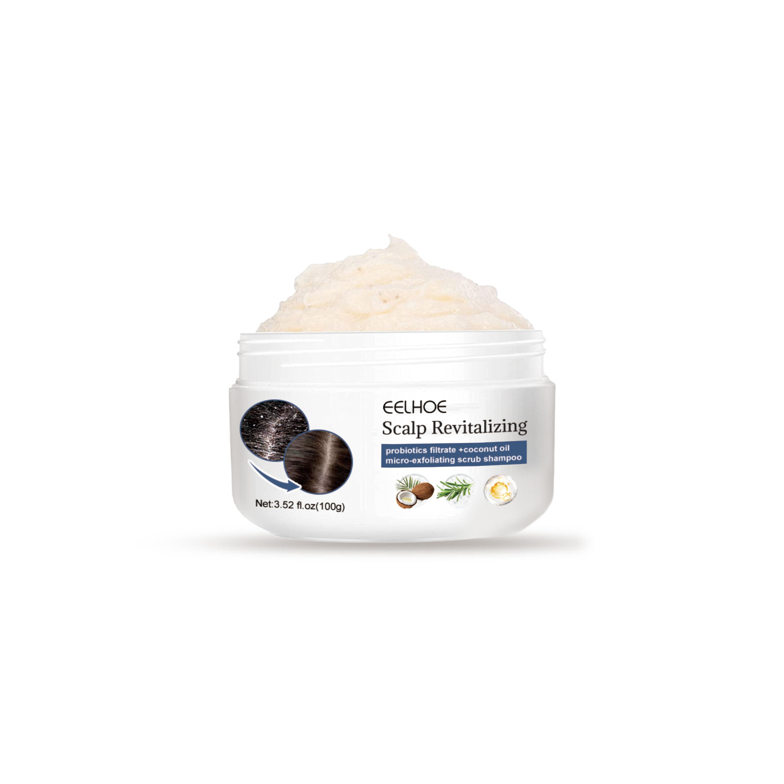 Scalp Exfoliating Scrubs Hair Scratcher Scalp Oil Nutritional Effectively Repairs Damaged Dry Hair Restore Smoothness Promote Scalp Cleanse Treatment
