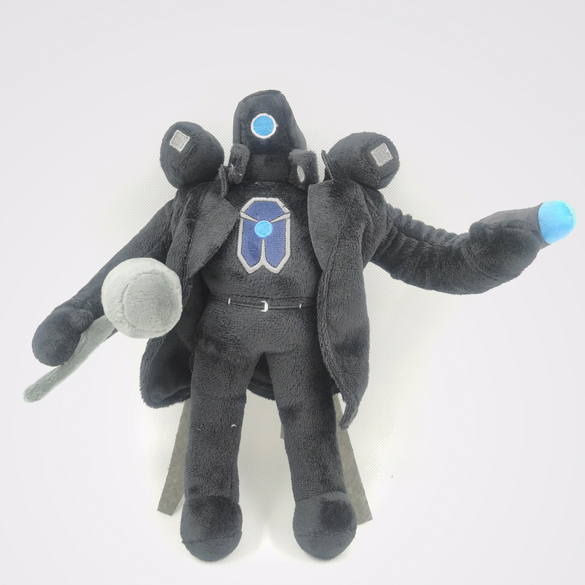 (6Pcs) Skibidi Toilet Plush Toy Short Plush Cool Soft Doll Gift for Kids