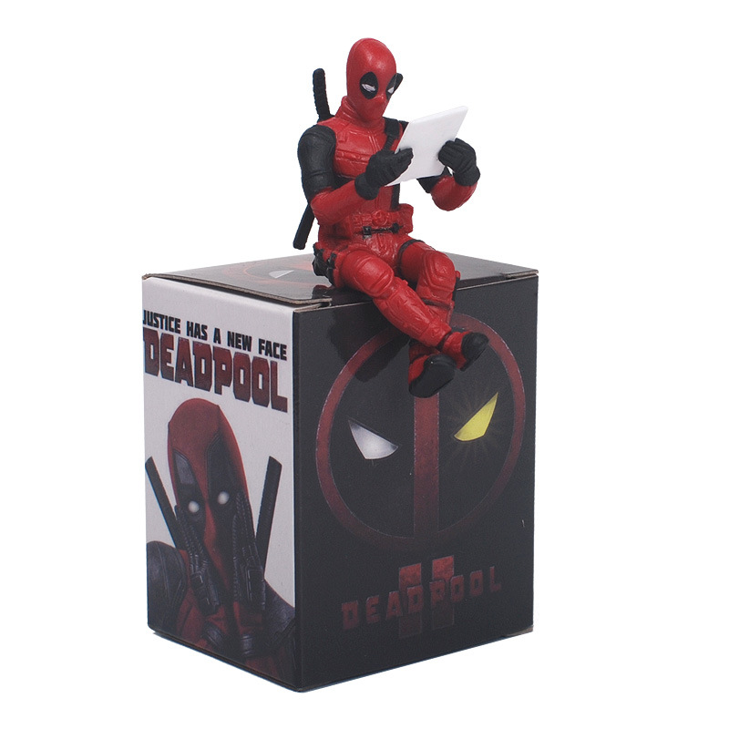 (Style A) Deadpool Car Accessories Classics Anime Figures Model for Home Car Desk and Computer Decorations