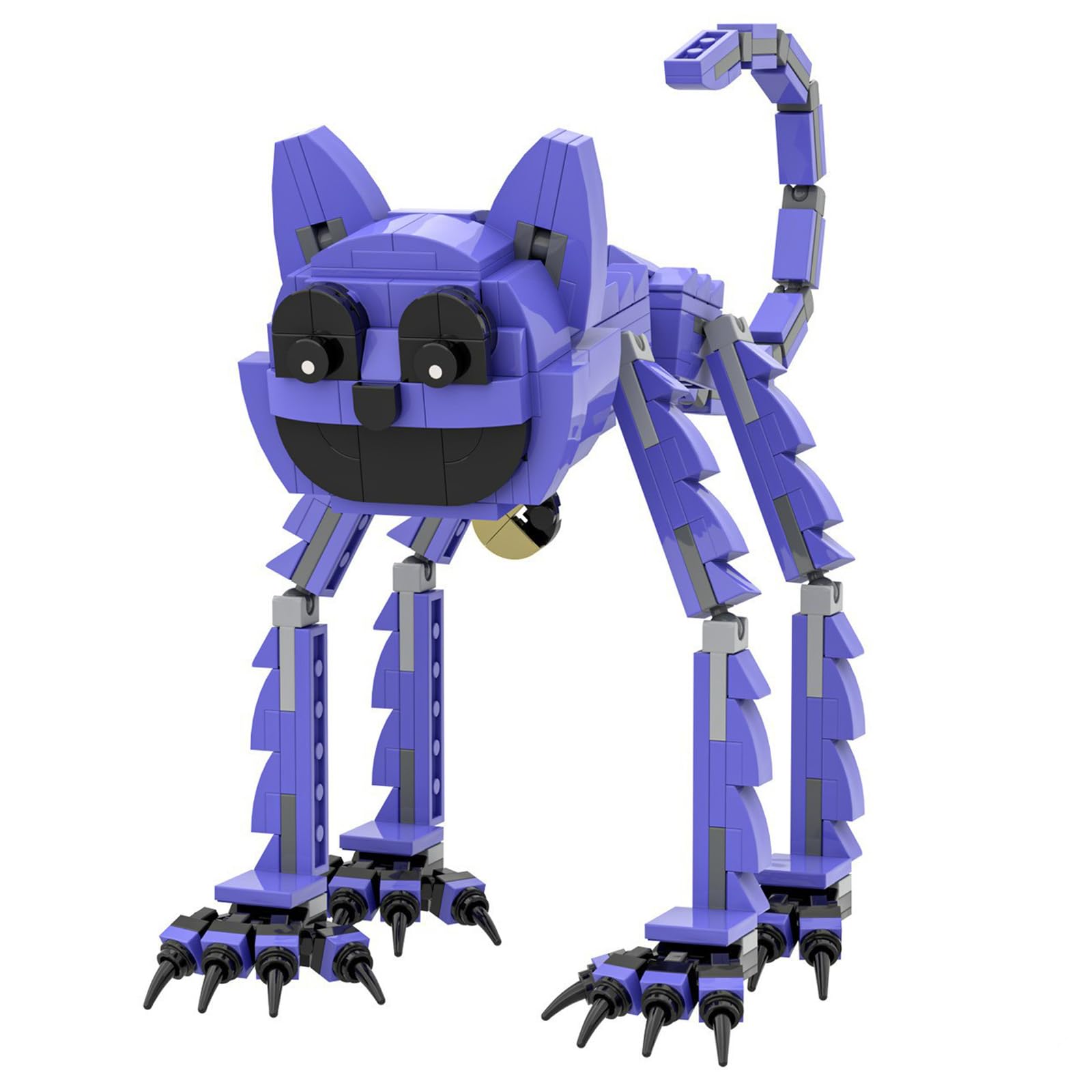 (Bobby Bearhug) Smiling Critters Building Block Set CatNap DogDay Building Block Funny Critters Monster Cartoon Horror Game Figure Model Toys Bricks Birthday Gift