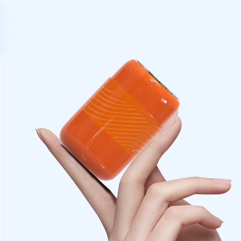 Compact Mini Electric Shaver for Men Travel-Friendly Portable Shaver with Water-Wash Feature