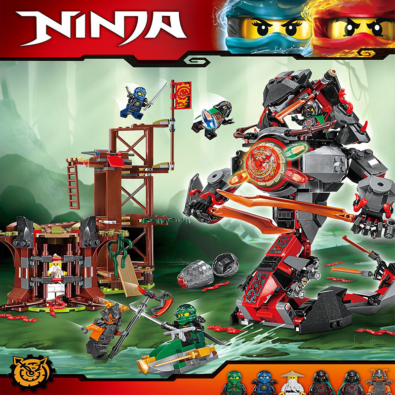 Ninja Series Dawn of Iron Doom NINJAGO Toys and Gifts Building Block Ideal for Children Building Creative Play Compatible with LEGO