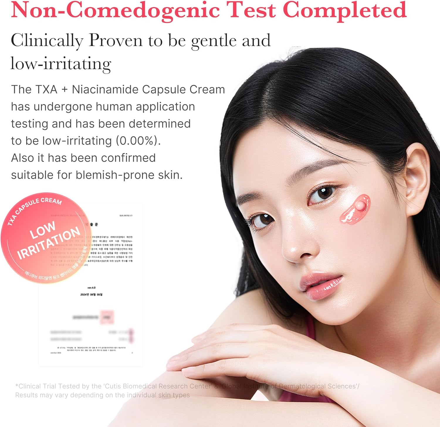 medicube Capsule Cream with TXA Niacinamide Dual Radiance Moisturizer Use After Spot Care Uneven Skin Tone Texture Hydration Tranexamic Acid Korean Skincare 55g
