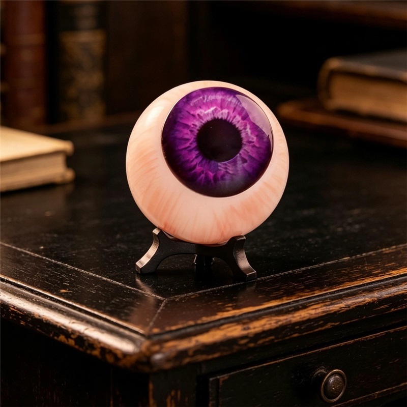 Realistic Eyeball Halloween Ornament Resin Creative Home Desktop Decoration Eye Prop