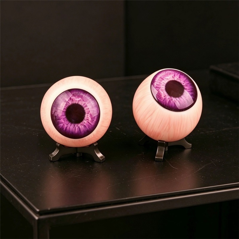 Realistic Eyeball Halloween Ornament Resin Creative Home Desktop Decoration Eye Prop