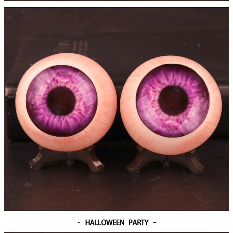 Realistic Eyeball Halloween Ornament Resin Creative Home Desktop Decoration Eye Prop