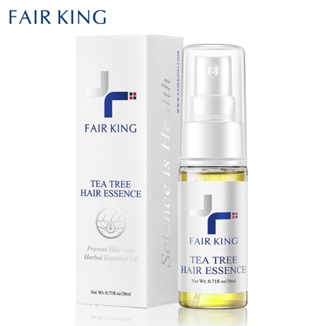 Tea Tree Hair Essence Smoothing Frizz Control Nourishing Oil For Dry Damaged Hair Daily Scalp And Strand Care 20ml