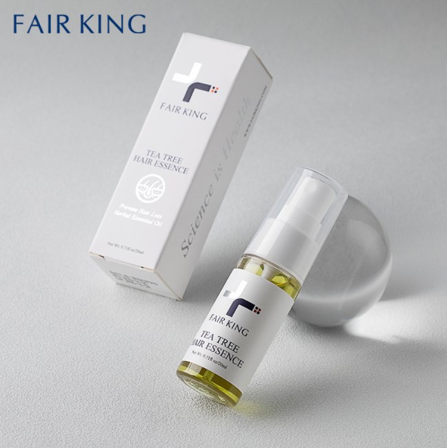 Tea Tree Hair Essence Smoothing Frizz Control Nourishing Oil For Dry Damaged Hair Daily Scalp And Strand Care 20ml
