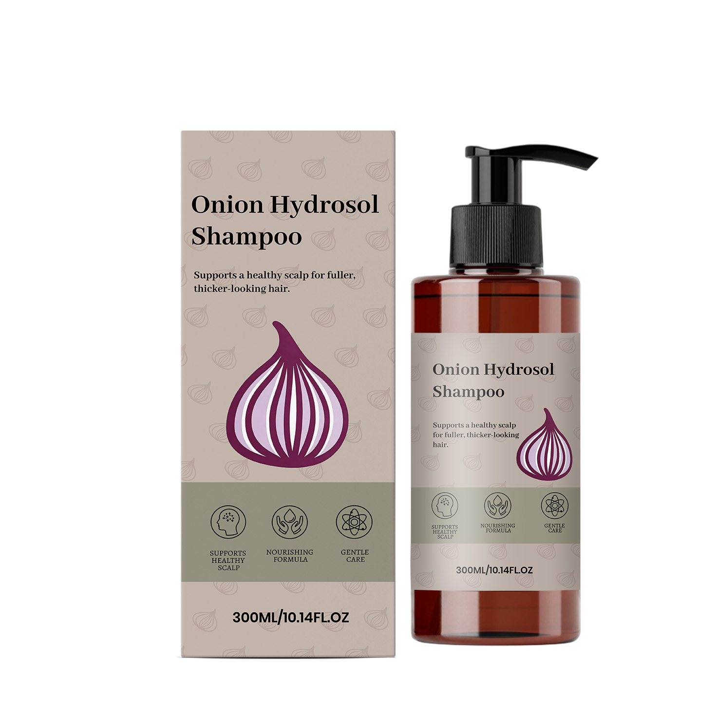 Onion Soft Shampoo Daily Mild Clean Hair Silky Light Fresh Fluffy Care For Common Hair