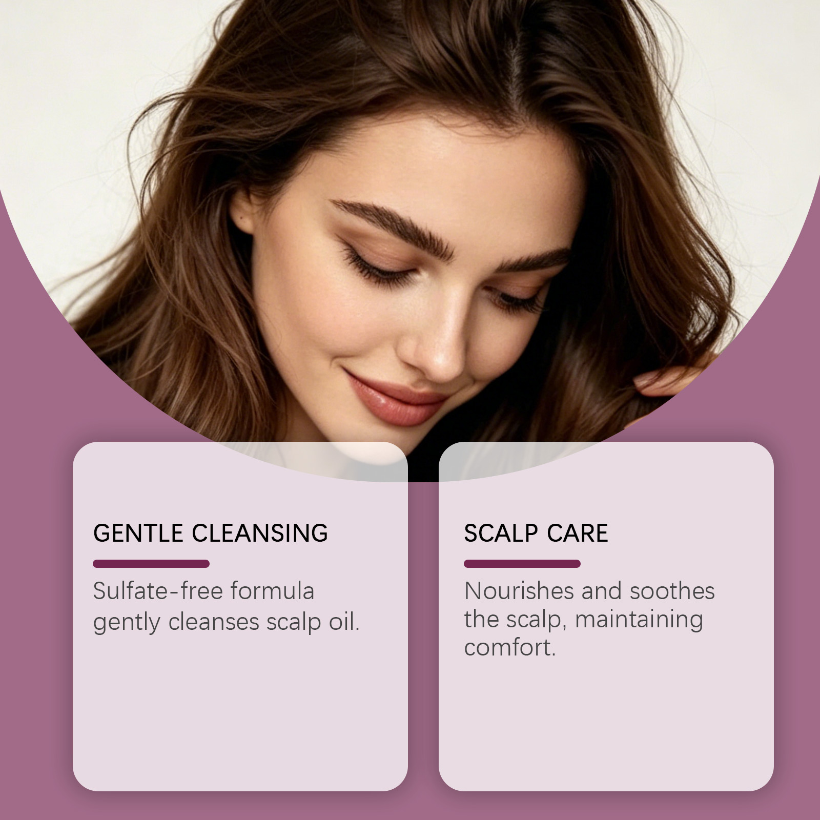 Onion Soft Shampoo Daily Mild Clean Hair Silky Light Fresh Fluffy Care For Common Hair